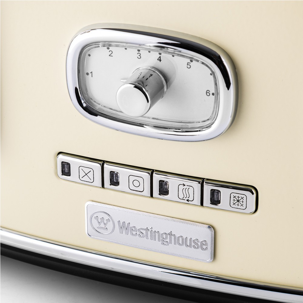WKTT809WH - Φρυγανιέρα 4 Θέσεων 1750 W Λευκή Retro Series