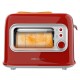 RetroVision Red CEC-08043 - Φρυγανιερα 2 Θεσεων 700 W Κόκκινη