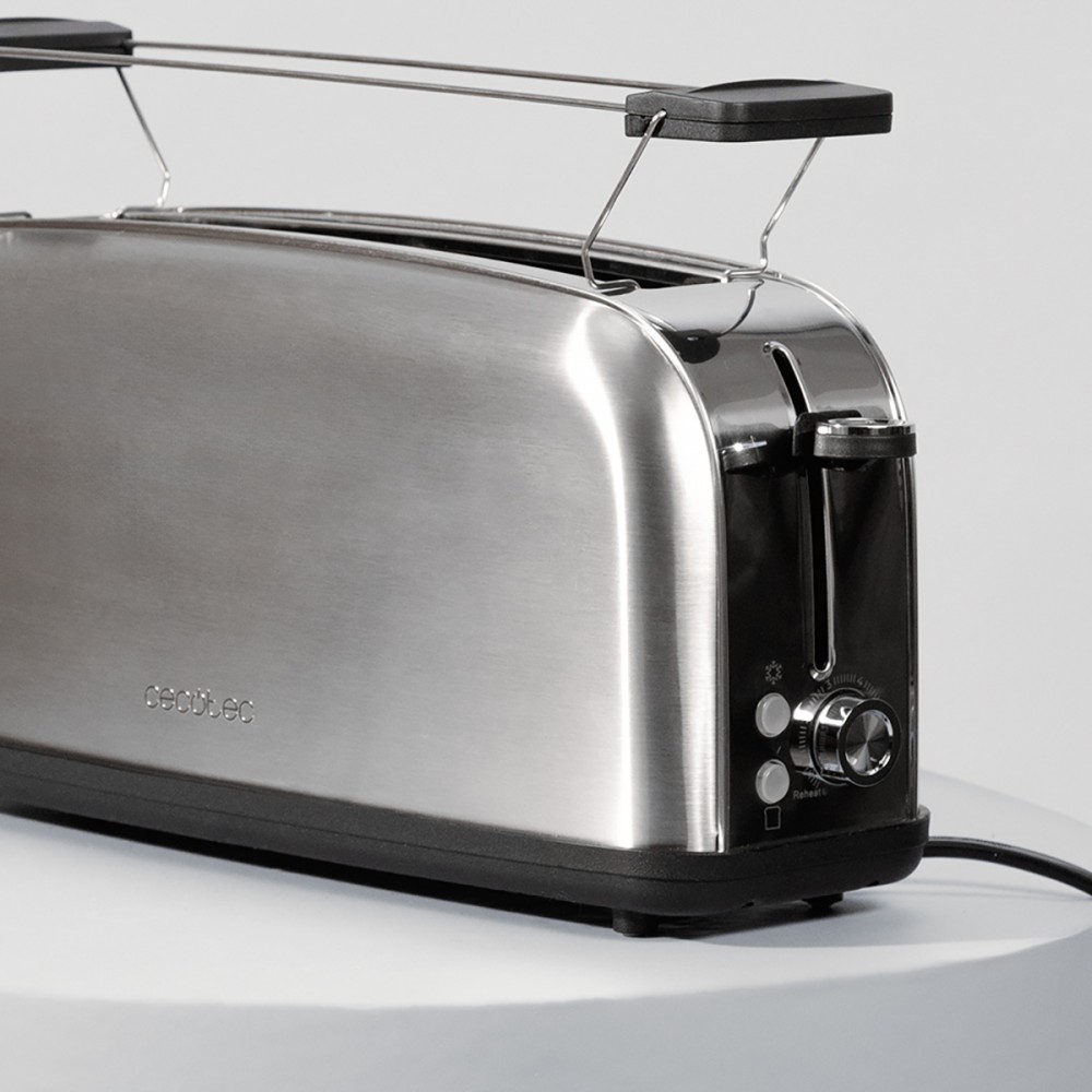 Toastin’ time 850 Inox Long CEC-04816 - Retro Φρυγανιερα 2 Θεσεων 850 w inox
