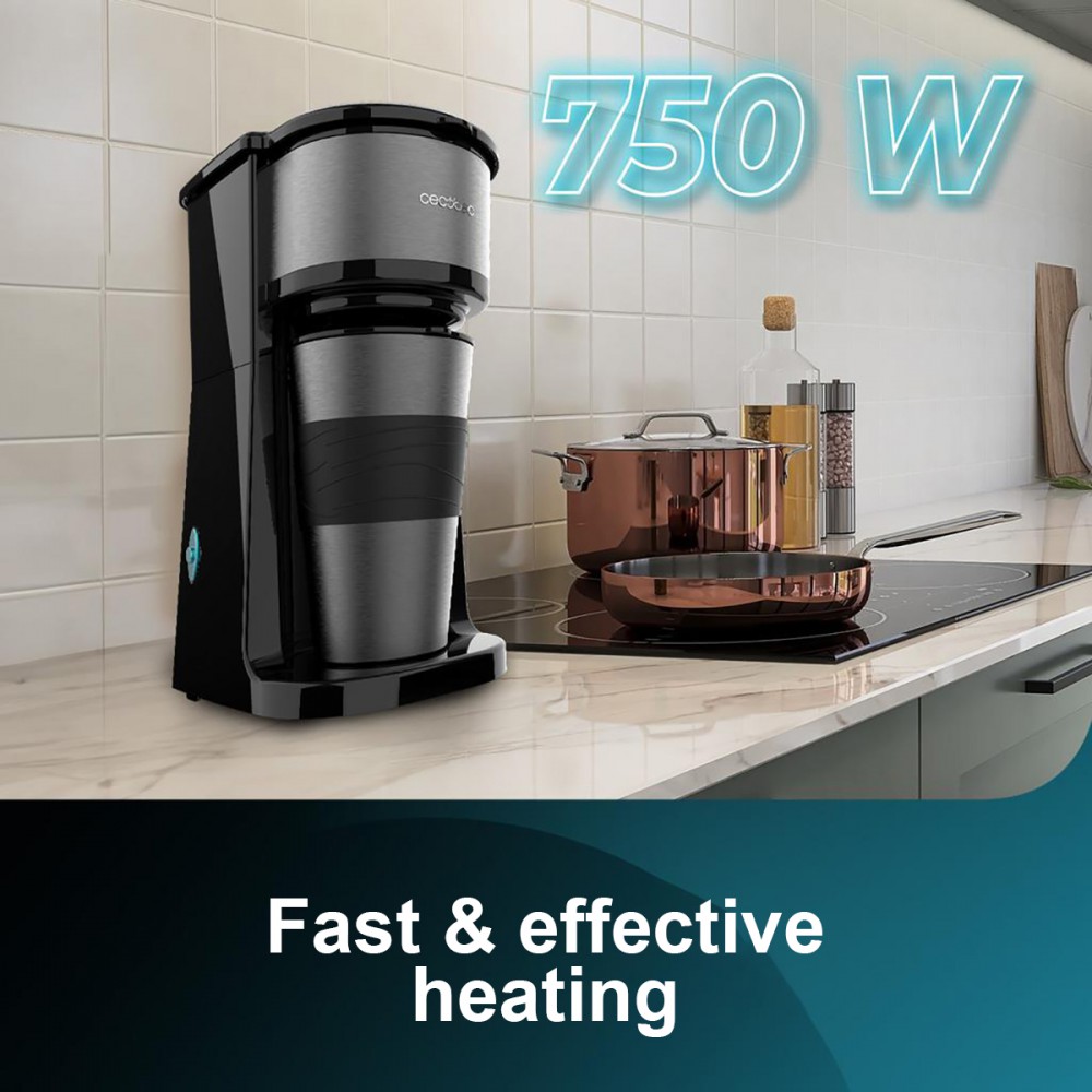 Coffee 66 Drop&Go CEC-01728 - Καφετιέρα Φίλτρου 0,42 Lt | 700 W