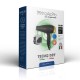 TeknoAirPro Black Ultra Ionic Line - Επαγγελματικό Πιστολάκι Μαλλιών Με 2 Στόμια & Φυσούνα 2650 W