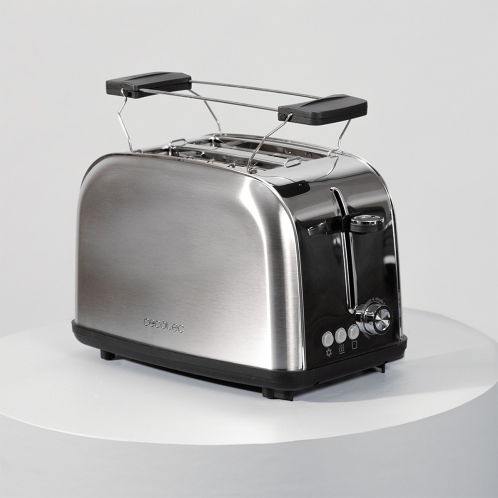 Toastin' Time 850 Inox CEC0-4810 - Φρυγανιέρα 2 Θέσεων 850W