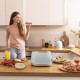 Toast&Taste 800 Vintage Light Blue CEC-03208 - Φρυγανιέρα 2 Θέσεων 850 W Μπλε