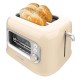 RetroVision Beige CEC-8042 - Φρυγανιερα 2 Θεσεων 700 W Μπεζ