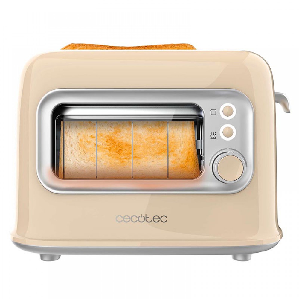 RetroVision Beige CEC-8042 - Φρυγανιερα 2 Θεσεων 700 W Μπεζ