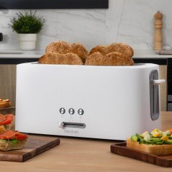 Toast&Taste 16000 Extra Double White CEC-03190 - Φρυγανιερα 2 Θεσεων 1630 W Λευκη
