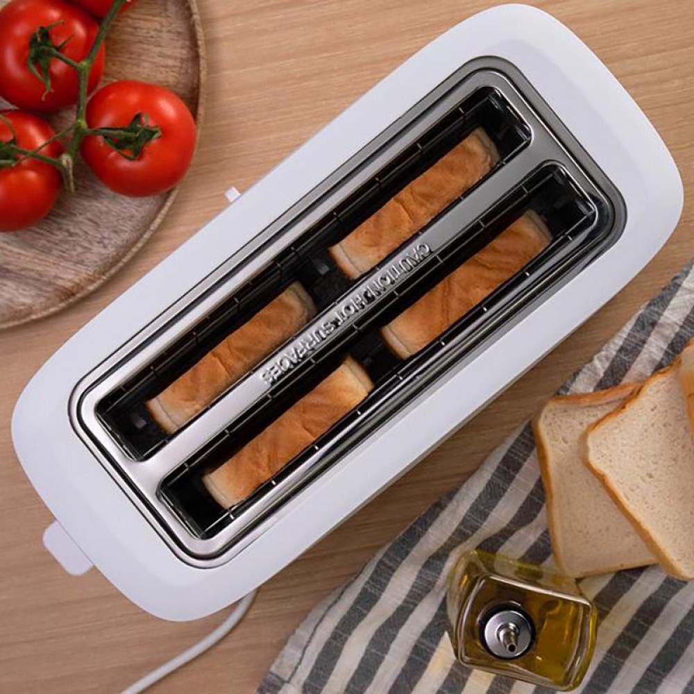 Toast&Taste 16000 Extra Double White CEC-03190 - Φρυγανιερα 2 Θεσεων 1630 W Λευκη