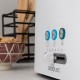 Toast&Taste 16000 Extra Double White CEC-03190 - Φρυγανιερα 2 Θεσεων 1630 W Λευκη