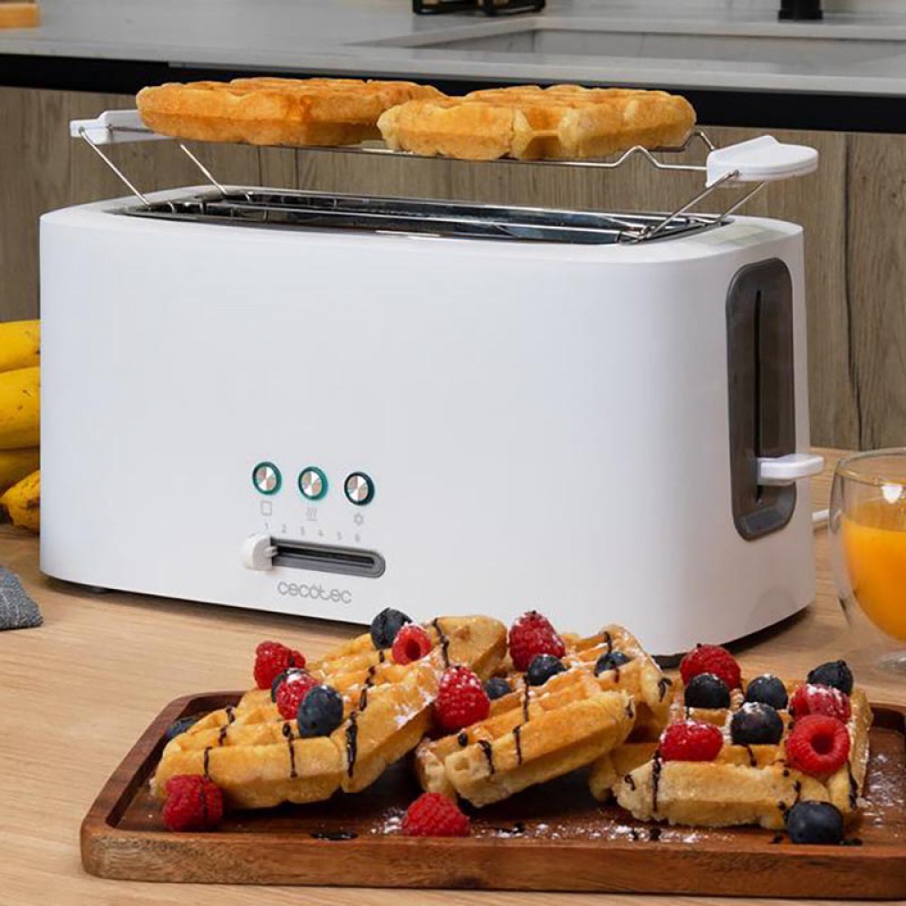 Toast&Taste 16000 Extra Double White CEC-03190 - Φρυγανιερα 2 Θεσεων 1630 W Λευκη