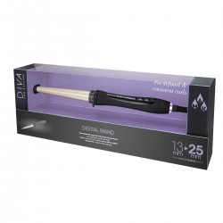 DIGITAL WAND 13-25MM - Επαγγελματικός Ψηφιακός Κώνος Μαλλιών Για Μπούκλες Με Κεραμική Πλάκα 210˚C