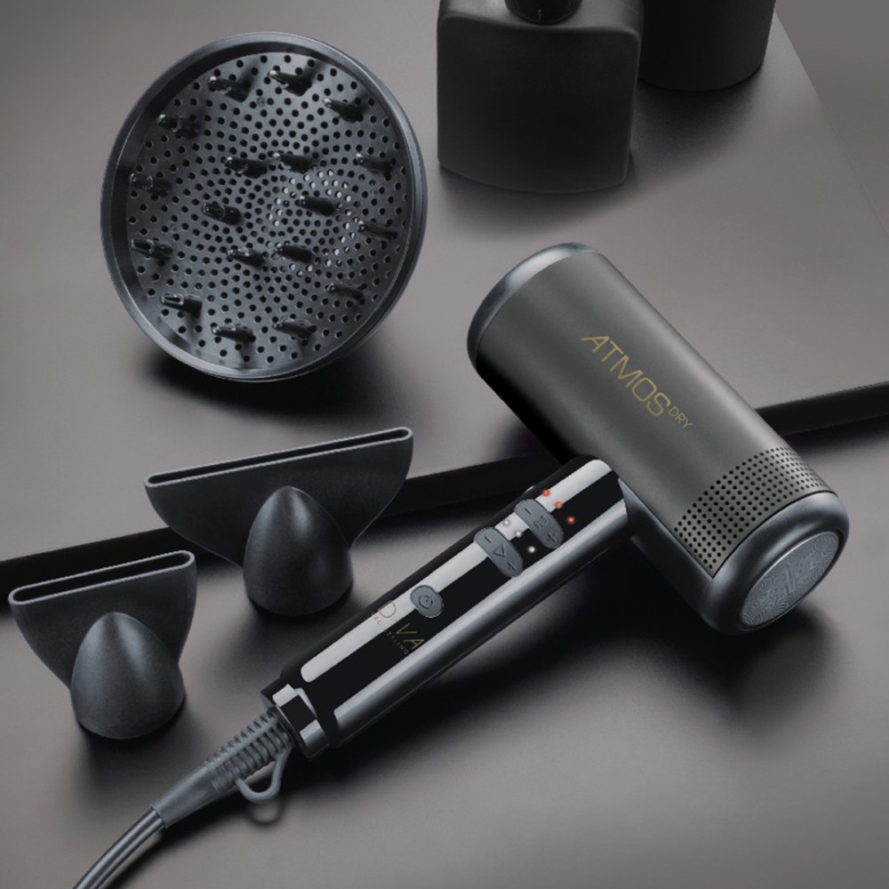 ATMOS DRY (ATM001) ECO - Επαγγελματικό Πιστολάκι Μαλλιών Με Στενό Μαγνητικό Στόμιο & Φυσούνα 2000 W