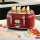 WKTTB809RD - Φρυγανιέρα 4 Θέσεων 1750 W Κόκκινη Retro Series