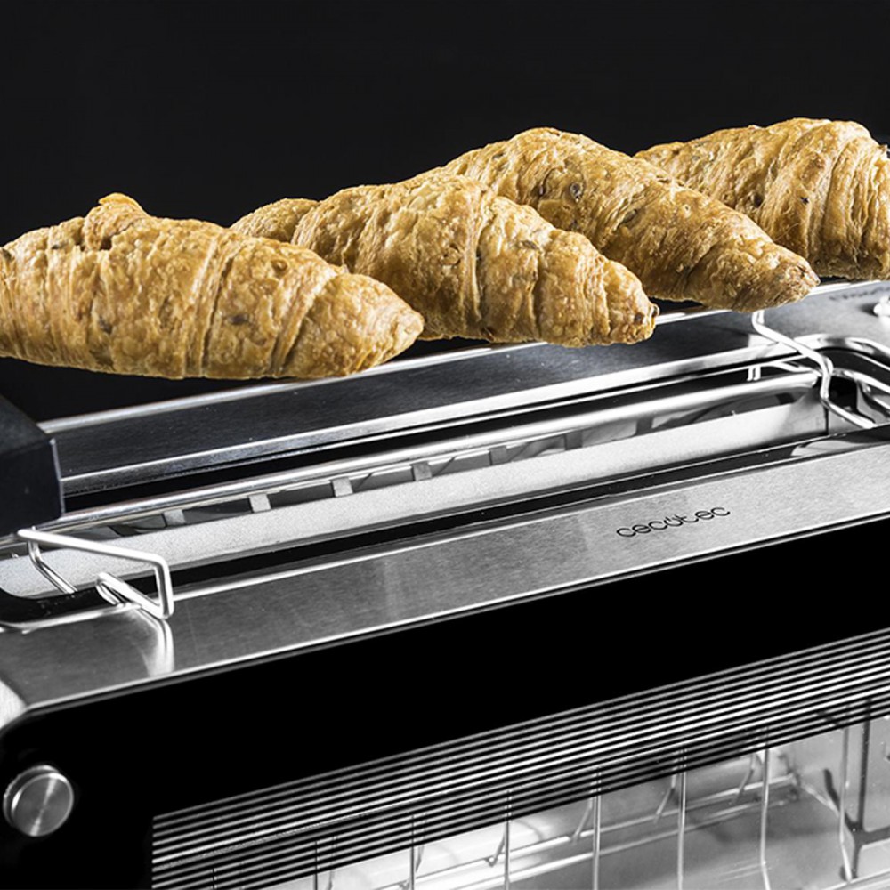 VISIONTOAST CEC-03042 - Φρυγανιέρα 2 Θέσεων 1260 W Ασημί
