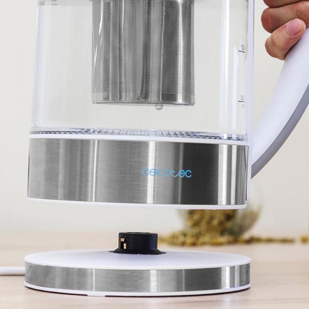 Thermosense 370 Clear CEC-01511 - Βραστήρας 1.7 Lt 2200 W Ασημί