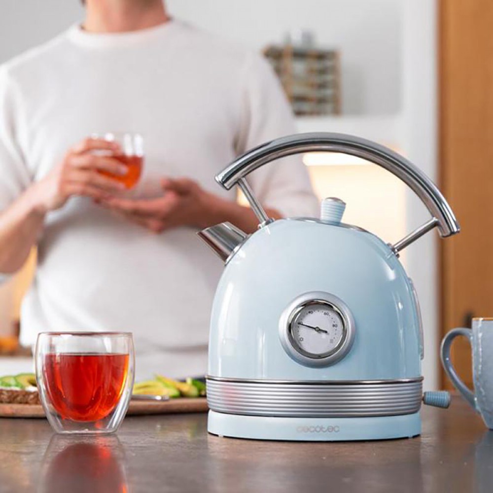 ThermoSense 420 Vintage CEC-01482 - Βραστήρας 1.8 Lt 2200 W Γαλάζιος