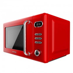 Proclean 5110 Retro Red CEC-01715 - Φούρνος Μικροκυμάτων με Grill 20 Lt Κόκκινος