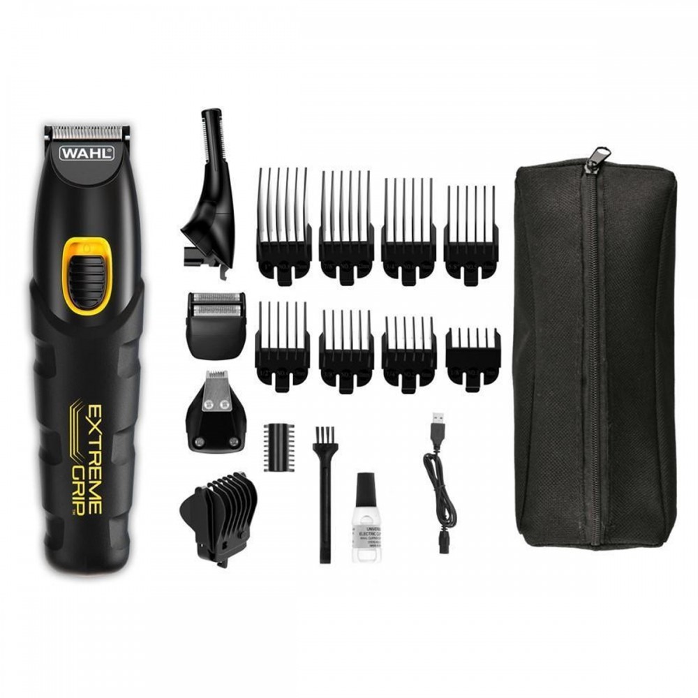 EXTREME GRIP ADVANCED - Επαναφορτιζόμενο Trimmer Προσώπου / Σώματος με 4 Κεφαλές  102281