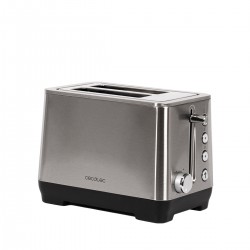 BigToast Extra Double CEC-03084 - Φρυγανιέρα 2 Θέσεων 1000 W Inox