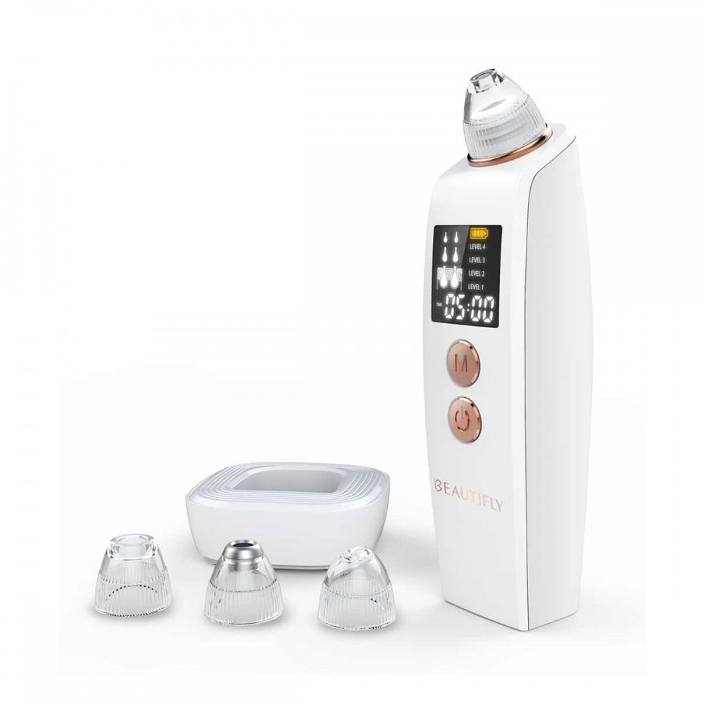 Β-Derma PRO - Συσκευή Καθαρισμού Προσώπου με Vacuum και Φωτοθεραπεία με 7 Κεφαλές