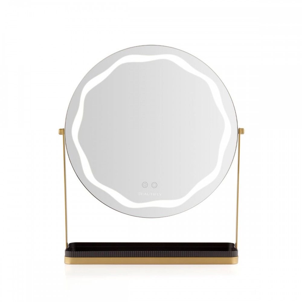 Round LED Vanity - Καθρέπτης Μακιγιάζ Επιτραπέζιος με Φως