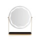 Round LED Vanity - Καθρέπτης Μακιγιάζ Επιτραπέζιος με Φως