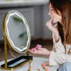 Round LED Vanity - Καθρέπτης Μακιγιάζ Επιτραπέζιος με Φως