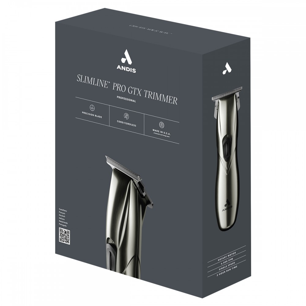 SLIMLINE PRO GTX
D-8 #32945 - Επαγγελματικό Ρεύματος-Επαναφορτιζόμενο Trimmer GTX WIDE T-BLADE | 102326