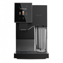 CREMMAET COMPACTCCINO CONNECTED BLACK SILVER CEC-01463 - Υπερ-αυτόματη Καφετιέρα Espresso 19 bar με Wi-Fi και TFT Οθόνη | 102361