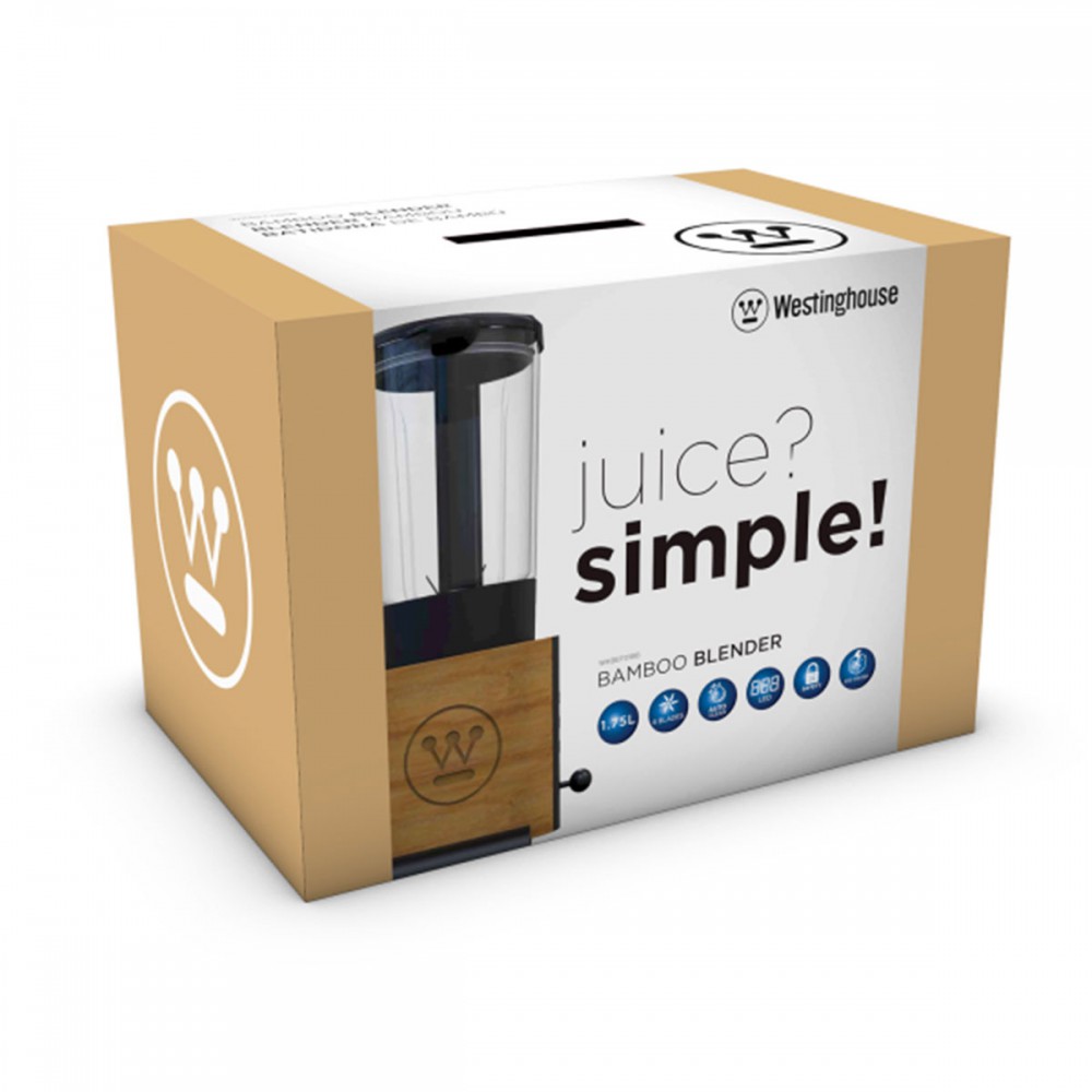 WKBEF01BB - Μπλέντερ Bamboo με Γυάλινη Κανάτα 1.75Lt 1000W |101680