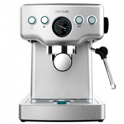 POWER ESPRESSO 20 BARISTA MINI CEC-01982 - Μηχανή Espresso 1465W Πίεσης 20 Bar Ασημί 102400