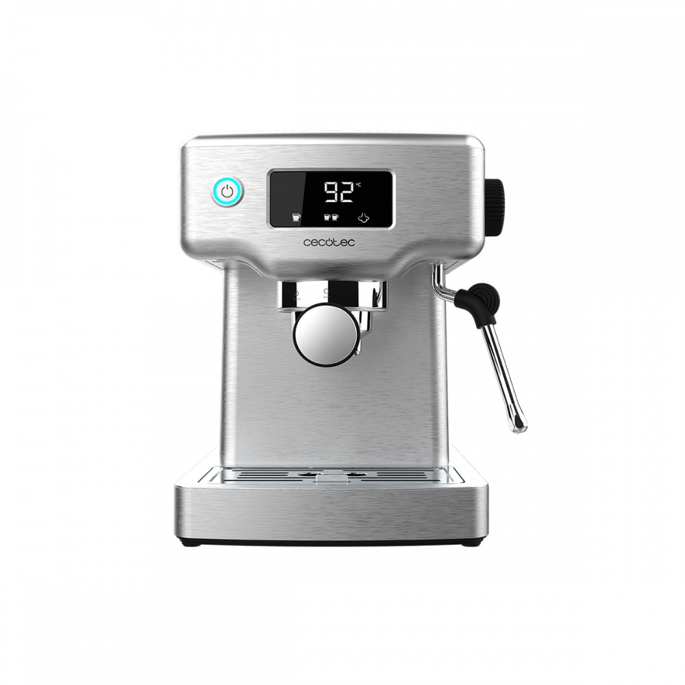 POWER ESPRESSO 20 BARISTA COMPACT CEC-01986 - Μηχανή Espresso 1465W Πίεσης 20 Bar Ασημί 102399