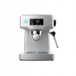 POWER ESPRESSO 20 BARISTA COMPACT CEC-01986 - Μηχανή Espresso 1465W Πίεσης 20 Bar Ασημί 102399