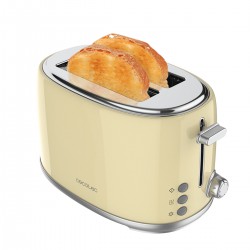 Toast&Taste 1000 Retro Double CEC-03232 - Retro Φρυγανιέρα 2 Θέσεων 980W