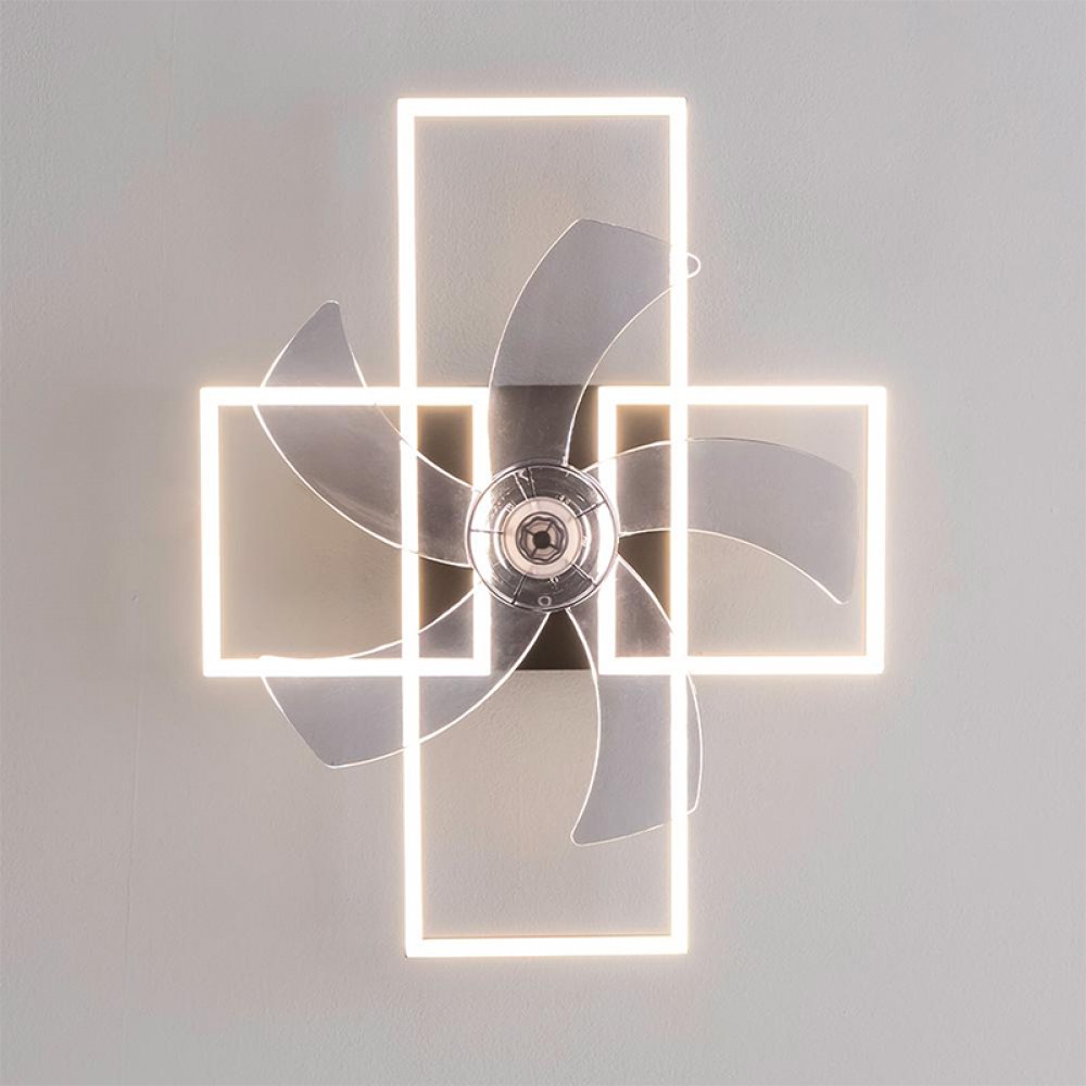 ENERGYSILENCE LAMPAERO 690 FLOWLIGHT 08651 - Ανεμιστήρας Οροφής 2 σε 1 20W