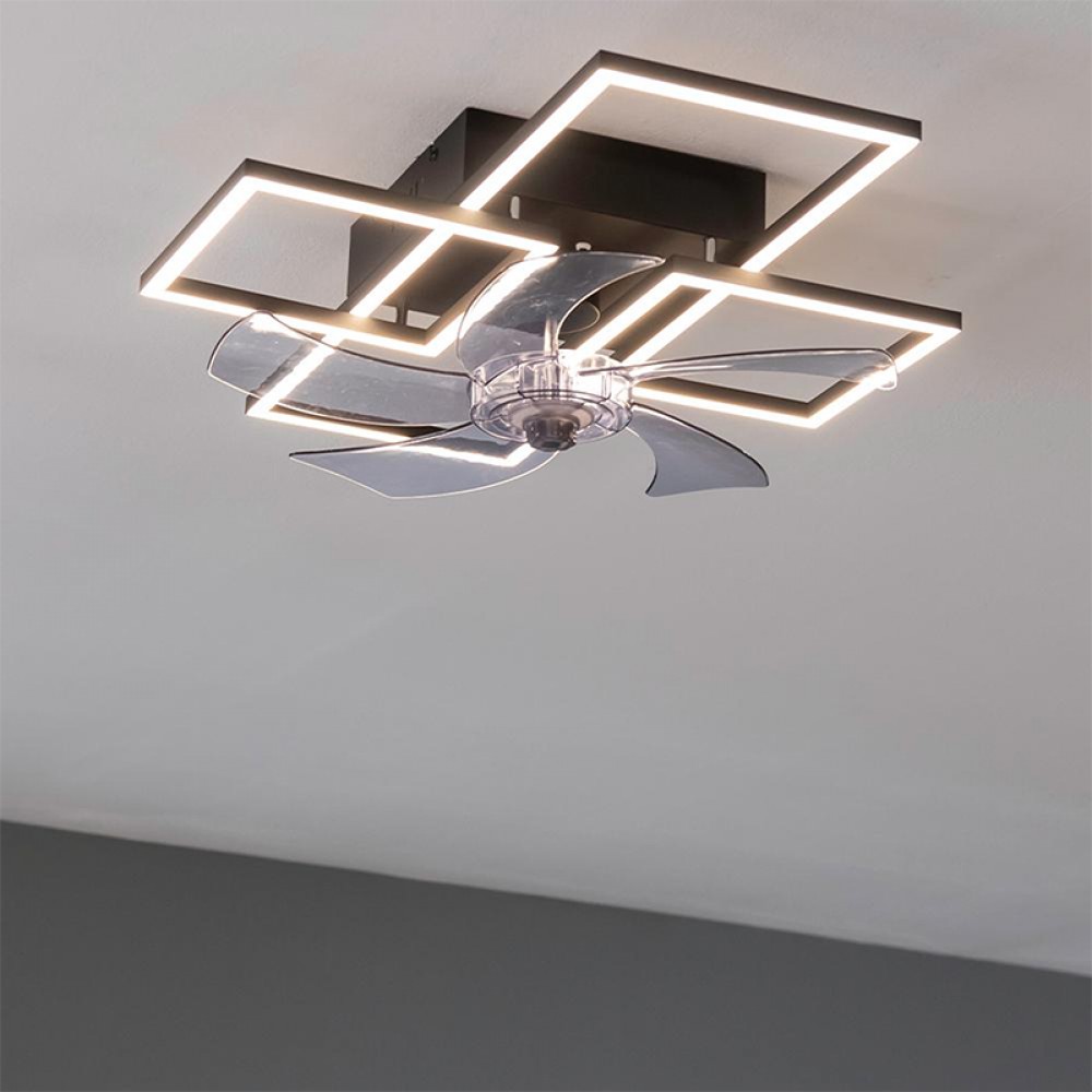 ENERGYSILENCE LAMPAERO 690 FLOWLIGHT 08651 - Ανεμιστήρας Οροφής 2 σε 1 20W