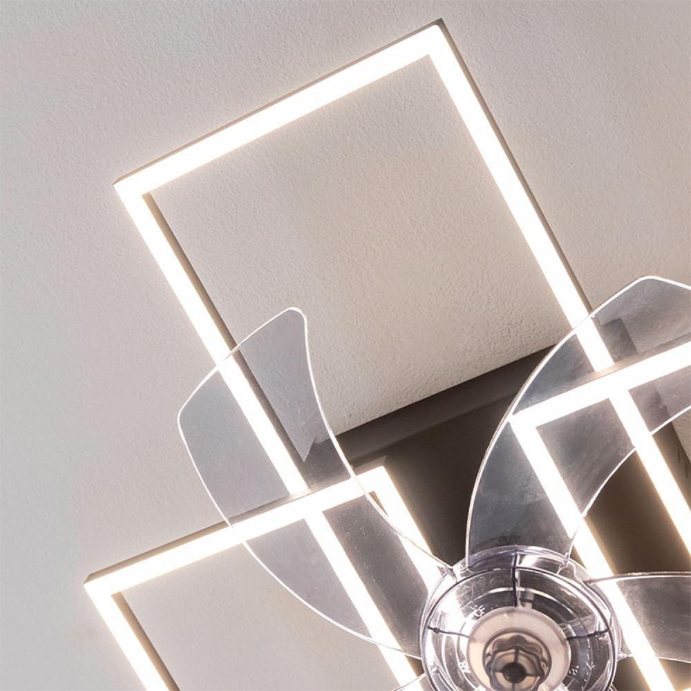 ENERGYSILENCE LAMPAERO 690 FLOWLIGHT 08651 - Ανεμιστήρας Οροφής 2 σε 1 20W