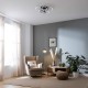 ENERGYSILENCE LAMPAERO 670 FLOWLIGHT 08650 - Ανεμιστήρας Οροφής 2 σε 1 20W