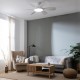 ENERGYSILENCE LAMPAERO 650 IRON DESIGN 08639 - Ανεμιστήρας Οροφής 2 σε 1 20W