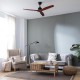 ENERGYSILENCE AERO 5270 DARKWOOD  08550 - Ανεμιστήρας Οροφής διπλής κατεύθυνσης 40 W