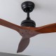 ENERGYSILENCE AERO 5270 DARKWOOD  08550 - Ανεμιστήρας Οροφής διπλής κατεύθυνσης 40 W