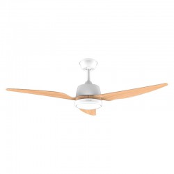 ENERGY SILENCE AERO 5200 WHITE WOOD 08492 - Ανεμιστήρας Οροφής 2 Σε 1 62W