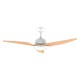 ENERGY SILENCE AERO 5200 WHITE WOOD 08492 - Ανεμιστήρας Οροφής 2 Σε 1 62W