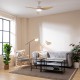 ENERGY SILENCE AERO 5200 WHITE WOOD 08492 - Ανεμιστήρας Οροφής 2 Σε 1 62W