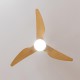 ENERGY SILENCE AERO 5200 WHITE WOOD 08492 - Ανεμιστήρας Οροφής 2 Σε 1 62W