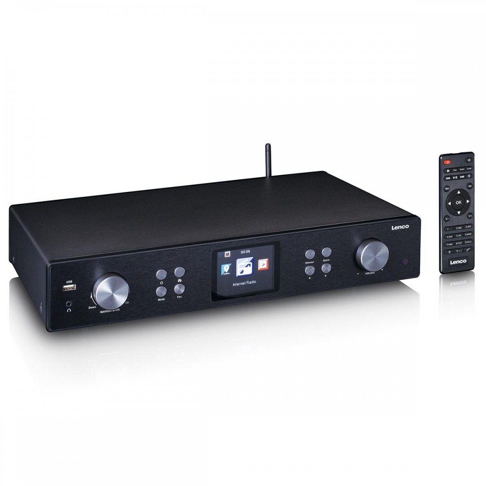 DIR-250BK - Επιτραπέζιο Ραδιόφωνο Ρεύματος Dab+ & Internet Με Wi-Fi, Bluetooth Και USB Μαύρο