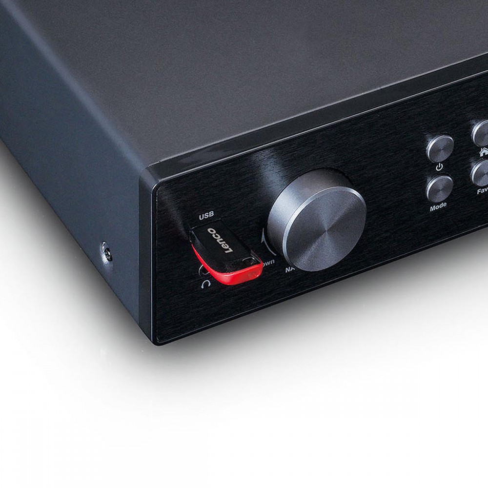 DIR-250BK - Επιτραπέζιο Ραδιόφωνο Ρεύματος Dab+ & Internet Με Wi-Fi, Bluetooth Και USB Μαύρο