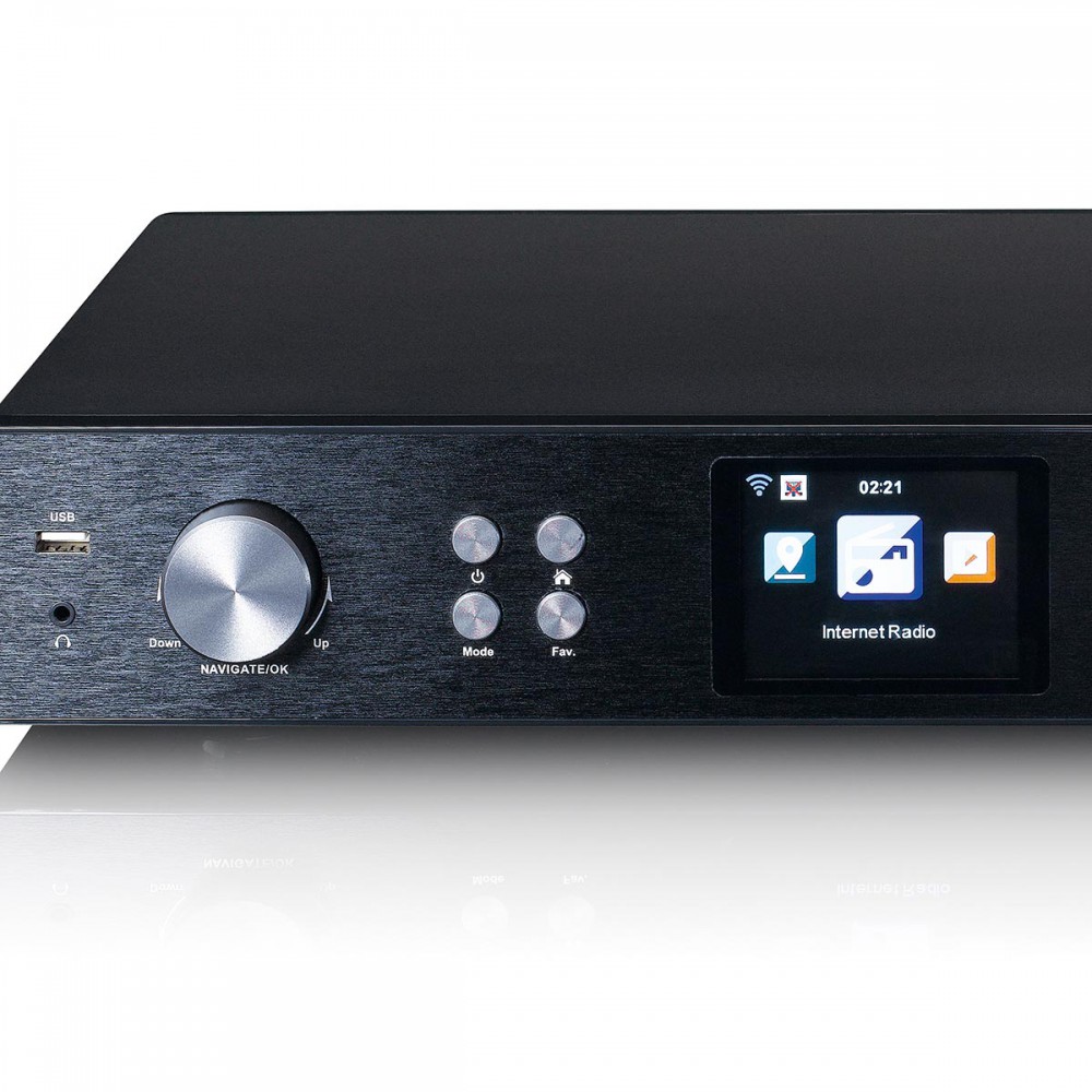 DIR-250BK - Επιτραπέζιο Ραδιόφωνο Ρεύματος Dab+ & Internet Με Wi-Fi, Bluetooth Και USB Μαύρο
