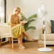 ENERGYSILENCE 515 MAXFLOW WHITE 08297 - Ανεμιστήρας Ορθοστάτης 45W| 40cm