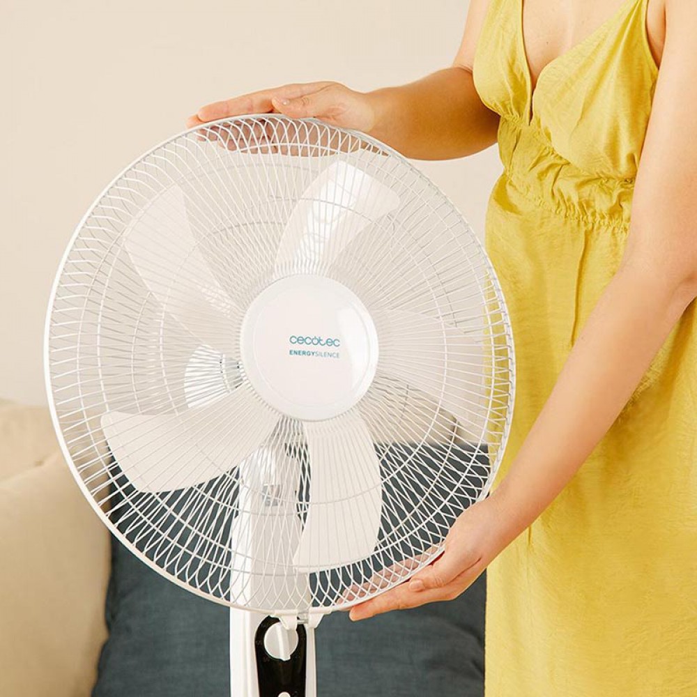 ENERGYSILENCE 515 MAXFLOW WHITE 08297 - Ανεμιστήρας Ορθοστάτης 45W| 40cm