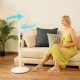 ENERGYSILENCE 515 MAXFLOW WHITE 08297 - Ανεμιστήρας Ορθοστάτης 45W| 40cm